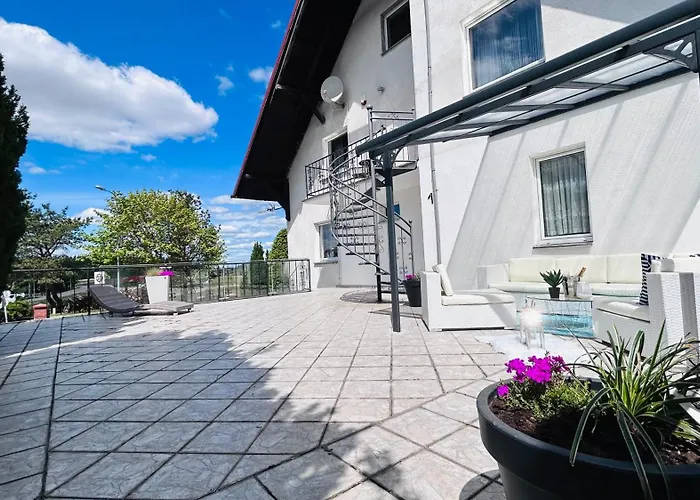 Sunshine Sunshine Nad Jeziorem Kominek I Wanna W Salonie Ogród Balkon Villa Lipnica (Bytow)