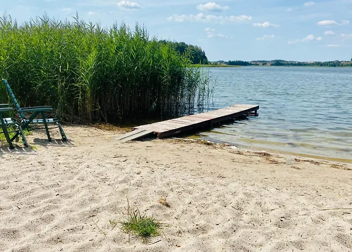 Sunshine Sunshine Nad Jeziorem Kominek I Wanna W Salonie Ogród Balkon