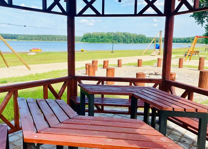 Villa Sunshine Sunshine Nad Jeziorem Kominek I Wanna W Salonie Ogród Balkon