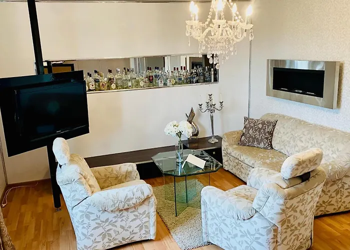 Sunshine Sunshine Nad Jeziorem Kominek I Wanna W Salonie Ogród Balkon Villa